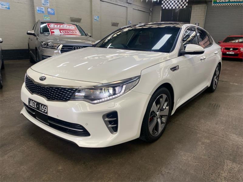 2015 KIA OPTIMA 4D SEDAN GT NAV (RED LEATHER) JF MY16